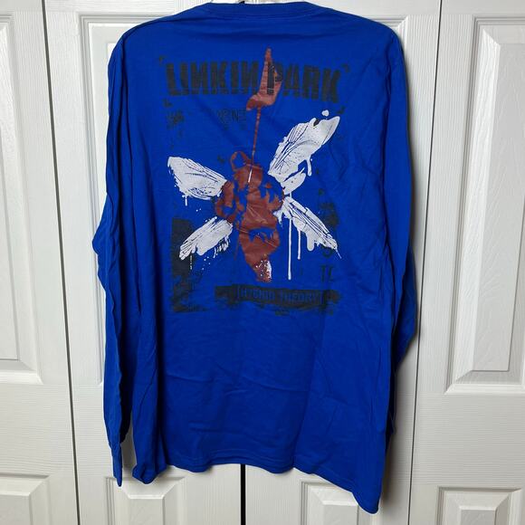 Linkin Park Shirt Long Sleeve Mens Large Hybrid Theory - Picture 1 of 4